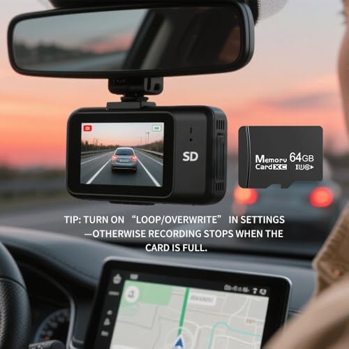 64GB Micro SD Card 2-Pack for Dash Cam&Security Camera, A1 U3 V30 Class 10 - Image 2