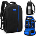 Acuvar Camera Backpack Bag for DSLR & Mirrorless Cameras – Padded Camera Case with Customizable Dividers, Rain Cover, Laptop Storage, Fits Canon Nikon Sony Camera & Lenses by Acuvar