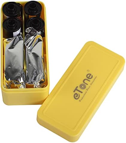 1X Multi-Format Container Case Box for 120 220 135 Film B&W Color Kodak Ilford (Yellow) - Image 2