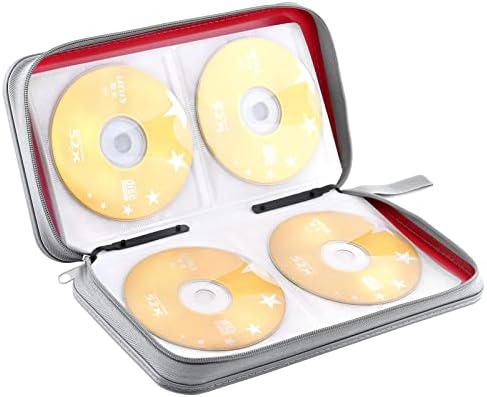 96‑Capacity Hard Plastic CD/DVD Binder for Car, Home & Travel - Image 5