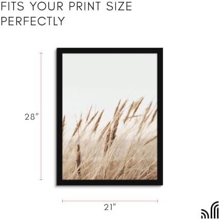 Americanflat 21x28 Poster Frame - Engineered Wood - Black - Image 2