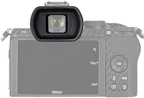 JJC KIWIFOTOS Ergonomic Long Camera Eyecup for Nikon Z50, Nikon Z50 Eye Cup, Z50 Eye Piece viewfinder, Replaces Nikon DK-30 Eyecup, Soft Silicone, 49.9X33.1X21.9mm - Image 3