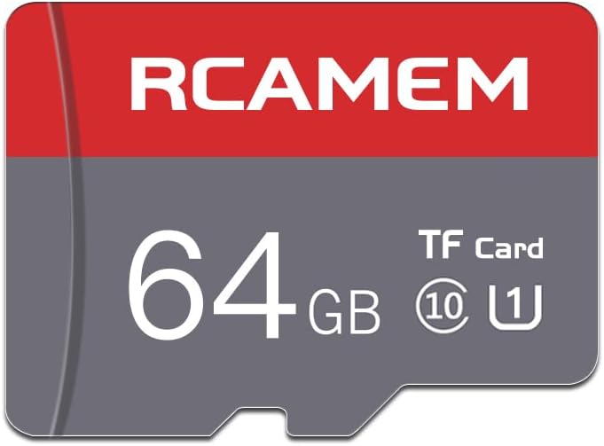64GB Micro Memory Card with Adapter TF Card Class 10 for Camera by Unknown
