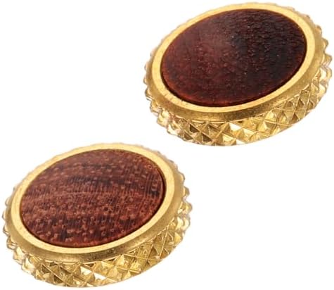 2Pcs Shutter Button (Light Brown/Red Brown) - Upscale Delicate, Camera Soft Release Button Brass Threaded Soft Release, for Fuji by Unknown