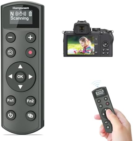 for Nikon Rechargeable Shutter Release,Wireless Camera Remote Control by HANPUSEN