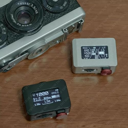 Professional Camera Light Meter, Film Camera Exposure Meter, 30° Average Metering, with OLED Screen, Adjustable ISO and Shutter Speed, Cold Shoe Mount, for Vintage Cameras - Image 7