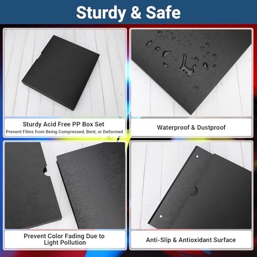 Acid Free Film Negative Binder - 3 Ring Binder with 60 Pack 35mm Negative Sleeves for Film Storage, Up to 2520 Frames, 35mm Film Holder, Film Camera Accessories - Image 4