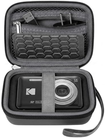 Comecase Digital Camera Case for KODAK PIXPRO FZ55 FZ45 FZ53 FZ43,Dark Grey by COMECASE