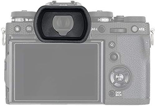 JJC KIWIFOTOS Ergonomic Long Camera Eyecup for Fuji GFX100 GFX-50S X-T1 X-T2 X-T3 X-T4 X-H1, Eye Cup Eye Piece viewfinder, Compatible with Fujifilm GFX 100 GFX50S XT1 XT2 XT3 XH1 Soft Silicone - Image 5