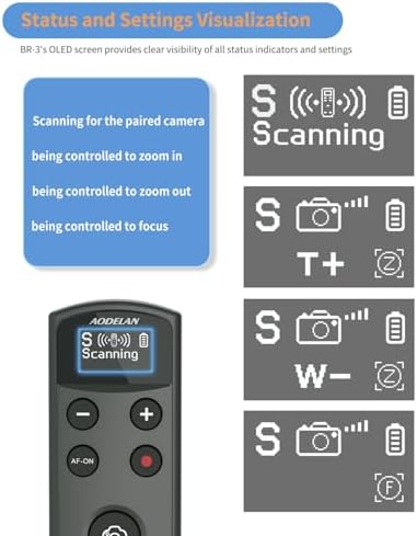 for Sony Camera Wireless Remote Control Rechargeable Shutter Release - Image 6