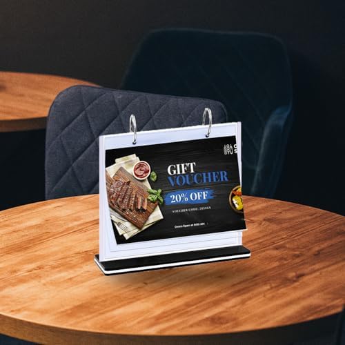 Multi-Page Flip Acrylic Display Stand - Image 5