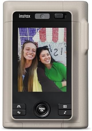 FUJIFILM instax mini LiPlay+ Hybrid Instant Camera - Sand Beige - Image 4