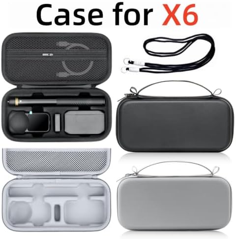 Storage Case for Insta360 X6 Hard Shell with Shoulder Strap - Image 2