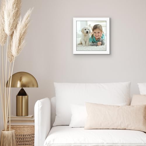 Americanflat 8x8 Picture Frame - Engineered Wood - White - Image 6