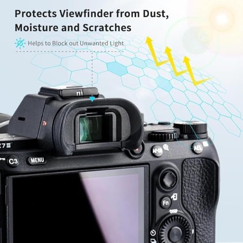 MOSTOS ; Brings Superior® || EP10 Eyepiece Eyecup || Camera Eyepiece Eyecup Viewfinder for Sony NEX-6 NEX-7 A6300 ILCE-6300 A6000 ILCE-6000 A6100 A7000 & Other Digital Cameras and More - Image 7
