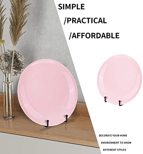 Decolore 3 Pack 6 Inch Black Metal Display Stands Plate Holder Display Stands for Picture, Decorative Plate, Book, Photo Easel, Artistic Work (3 Pack, 6 inch) - Image 7
