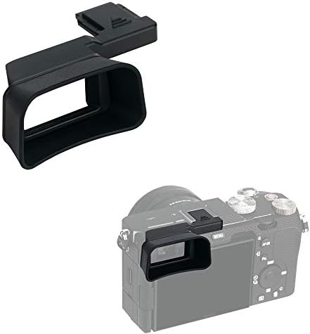 Kiwifotos Soft Viewfinder Eyecup Eye Cup Eyepiece for Sony A7C Camera by KIWIFOTOS