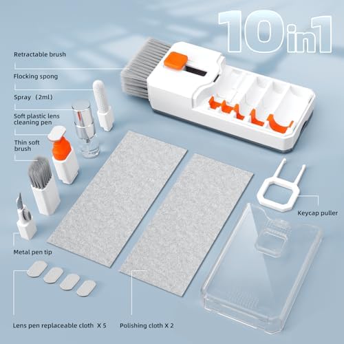 2 Pack Keyboard Cleaner & Laptop Cleaning Kit, All-in-1 for Computer PC - Image 6