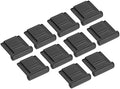PATIKIL 12mm Universal Camera Hot Shoe Cover Cap, 10 Pack Hot Shoe Cap Hot Shoe Protector Plastic Suitable for Nikon for Fujifilm for Pentax DSLR/SLR Camera, Black by PATIKIL