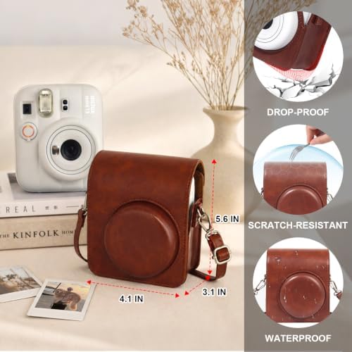 Mini 13 Kit for Fujifilm Instax Mini 13 Instant Camera, Brown - Image 4