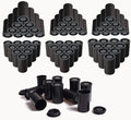 70 Pieces Film Canisters w/Caps,35MM Empty Camera Reel Containers, for Rockets, Black, 8 OZ, 2" H, 1" W, Plastic, Films Developing Processing Tube, Roll Case, Small Accessories, Storage by Sisims