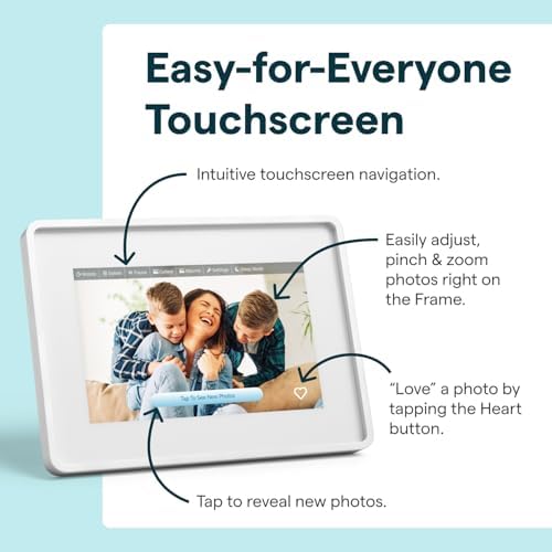 Skylight Digital Picture Frame 2 – 10" Full HD Touchscreen, Silver - Image 7