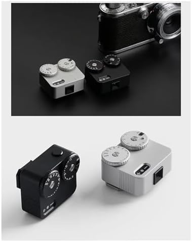 UV Meter, A23F-Light Meter II Cold Shoe for DSLR Film Camera Light Meter 12 Shutter Speed Photography Accessories(Silver) - Image 3