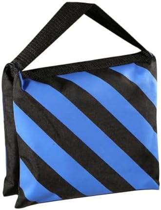 Portable Photography Weight Bag, Blue/Black by Aosekaa