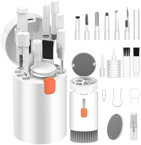 VICHYIE 20 in 1 Multifunctional Cleaner Kit for Electronic Devices (White) by VICHYIE