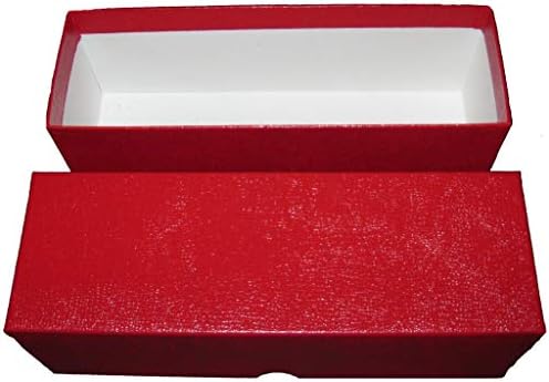 Guardhouse 8 ¼" Double Row Heavy Duty Storage Box for 2 ½" Paper and Plastic Coin Holders Red 6 Pack - Image 3