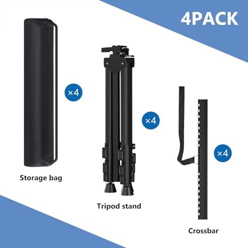 Art Painting Display Easel Stands - Portable Adjustable Floor Artist Easels - Image 6
