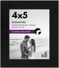 Americanflat 4x5 Picture Frame - Engineered Wood - Black by Americanflat