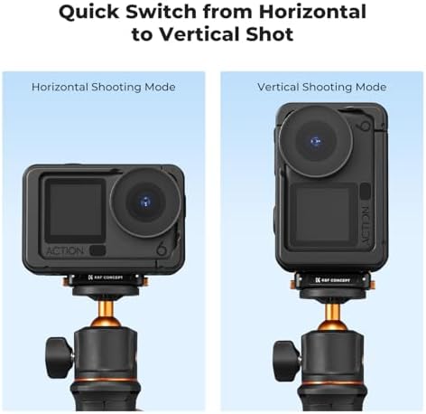K&F Concept Magnetic Quick Release Mount for DJI Osmo Action 6/Osmo Nano - Image 6