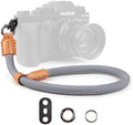 VOVMOEYA Rope Camera Wrist Strap,Camera Hand Strap Compatible with A6400 A6000 A7 IV,for Fujifilm X100V for Nikon Zf Z30 for Canon EOS R6 R7 R8 R10 Camera Wrist Straps for dslr - Grey by VOVMOEYA