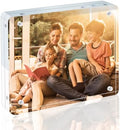 Egofine 8x10 Acrylic Frame, 20mm Thicker Frameless Clear Picture Frame by Egofine