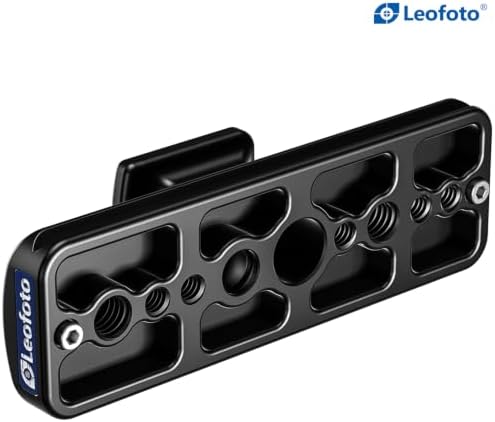 Leofoto CF-08 Replacement Foot for Canon RF 800mm F11 is STM Len, Arca-Swiss Dovetail with QD Socket, 1/4" & 3/8" Threads - Image 5