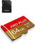 TF Card 64GB with Adapter, High Speed Memory Card, UHS-I C10 A1 Memory TF Card for Tablet/Mobile Phone/Camera/Car Audio/Game Console (64, GB) by Unknown
