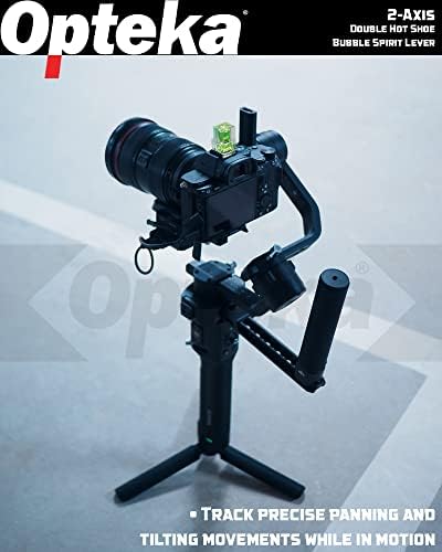 Opteka Standard Hot Shoe 2-Axis Spirit Camera Bubble Level for Canon, Nikon, Sony, Olympus, FUJIFILM, Pentax Digital Cameras (Fits Standard Hot Shoe Only) - Image 5