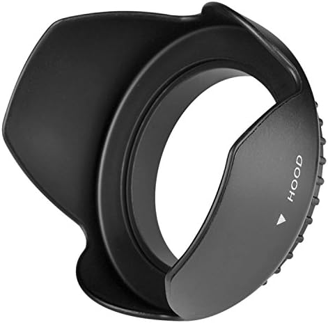Master Pro 55MM UV Filter + 55mm Tulip Lens Hood for Nikon AF-P DX NIKKOR 18-55mm F3.5-5.6G VR Lens, Control The Exposure - 55 mm Ultraviolet Filter & 55 mm Lens Hood - Shop Smart! - Image 3