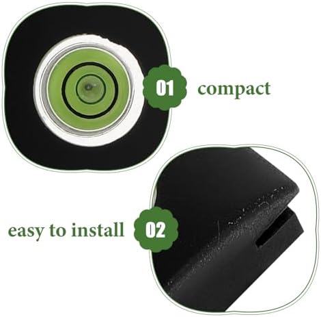 NUOBESTY 5Pcs Hot Shoe Mount Protectors with Spirit Level for Camera Stability Plastic Covers for Flashlight and Camera Accessories Enhanced Shooting Precision and Vibration Reduction - Image 3