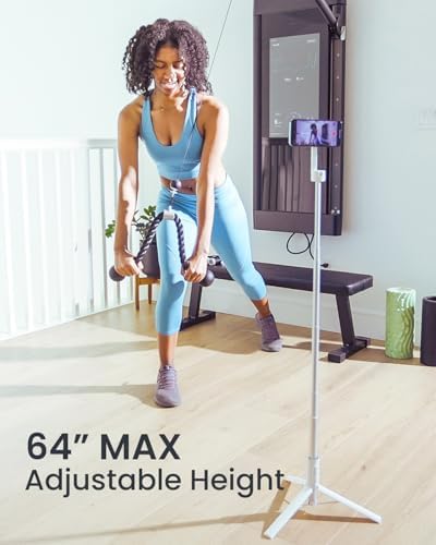 KraftGeek Magnetic Phone Tripod for iPhone, 64" Selfie Stick for Magsafe - Image 3