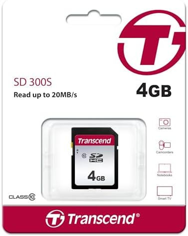 Transcend 4GB SDC300S SD UHS-I SDHC Memory Card, C10, 1080p Full HD - Image 6