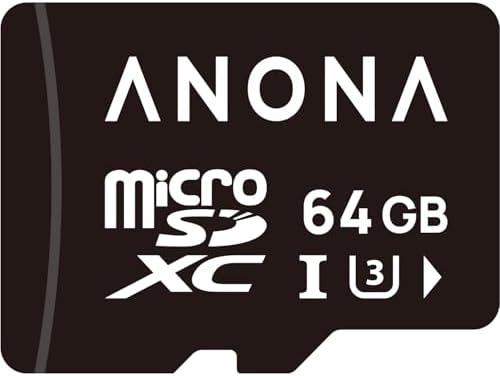 Anona Micro SD Card 64 GB Memory Card, Up to 100MB/s, Suitable Pano 4K Indoor Camera (64 GB) by Anona