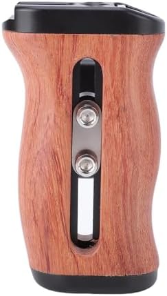 Camera Cage Side Handle Adjustable Wooden Grip - Image 7