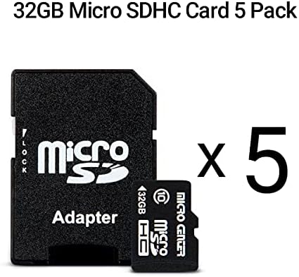 Micro Center 32GB Class 10 MicroSDHC Flash Memory Card with Adapter, 5Pack - Image 2