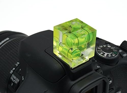 Camera Level Hot Shoe Level Hot Shoe Bubble Cover Combo Pack 3 Axis 2 Axis 1Axis Compatible with Nikon, Olympus, Pentax Digital and Film Cameras-4 Packs - Image 4