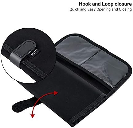 JJC 8 Pockets Lens Filter Case for Circular or Square Filters up to 82mm - Image 3