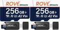 ROVE Ultimate Micro SD Card microSDXC 256GB Memory Card with USB 3.2 Type C Card Reader 170MB/s C10, U3, V30, 4K, A2 for Dash Cam, Android Smart Phones, Tablets, Games (Pack of 2) by ROVE