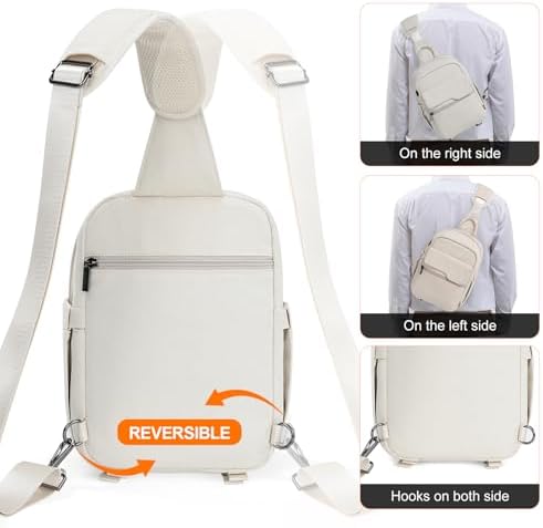 Cwatcun Camera Bag Crossbody Shoulder Messenger Camera Case, Lightweight DSLR/SLR/Mirrorless Photography Bag with Tripod Holder and Rain Cover for Canon, Nikon, Sony, Fuji Cameras, Lens Accessories - Image 2