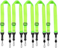 FIEIL 5 Pack Nylon iPad Strap, Adjustable Camera Neck Strap, Comfortable Shoulder Strap for iPad, Cellphone Tablet, Camera, Laptop, Binocular(Fluorescent Green Universal Neck Lanyard) by FIEIL